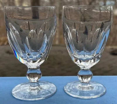 Set Of Two WATERFORD Crystal Kathleen Water Goblets Excellent Condition! • $99.95