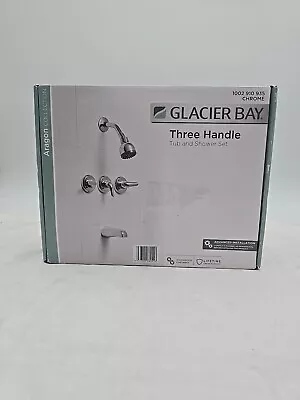 Glacier 1002 910 935 Bay Aragon 3-Handle 1-Spray Tub And Shower Faucet Chrome • $38.69