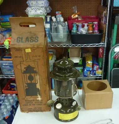 Gasoline Military Lantern Form-Tech With Box & Parts Not Coleman Vietnam Era • $425