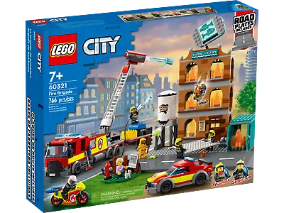 $99.99 • Buy LEGO® CITY Fire Brigade Building Play Set 60321 NEW NIB