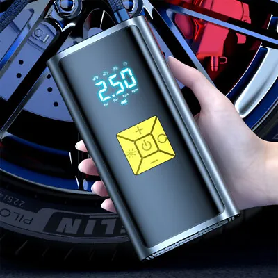 150 PSI Air Compressor Tire Inflator Fits Car Moto Bike Tires Air Pump Portable • $19.88