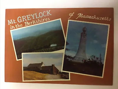 Mt. Greylock In The Berkshires Massachusetts Vintage Postcard • $3.99