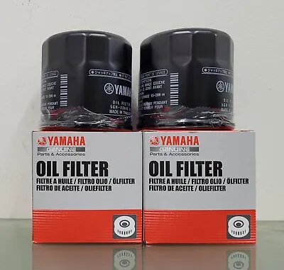 $44.99 • Buy Yamaha Filter  Oil 2 Pack 5GH-13440 MT07 MT09 R6 R1 FZ6 XJ6 YFM XVS950 Twin Pack