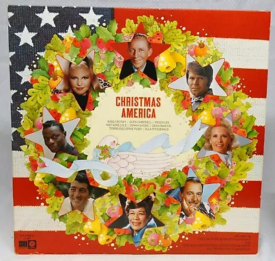 VINTAGE Vinyl LP Christmas America Album ED167 • $9.91