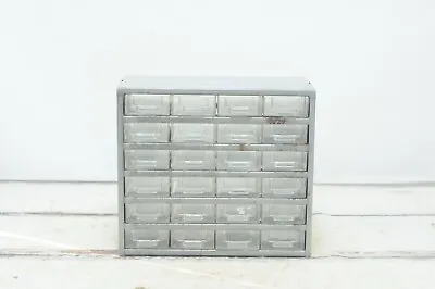 Vintage Parts Drawers Stackmaster Industrial Parts Bins Metal Storage 24 Drawers • $44