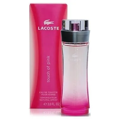 Lacoste Touch Of Pink Eau De Toilette 90ml Spray - 100% Authentic Guaranteed • £83.99