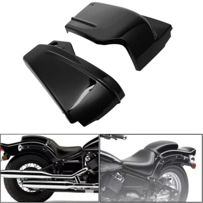 $37.06 • Buy Left & Right Battery Side Covers For Yamaha V-Star XVS400 XVS650 DragStar DS400