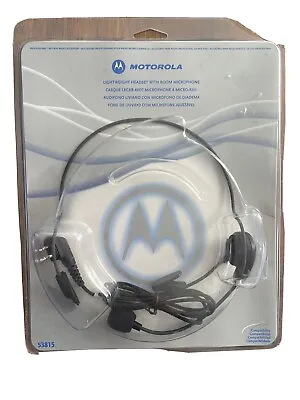 Motorola 53815 Ultralight Behind-the-Head Headset For AX-XTN/CLS Srs Business... • $25