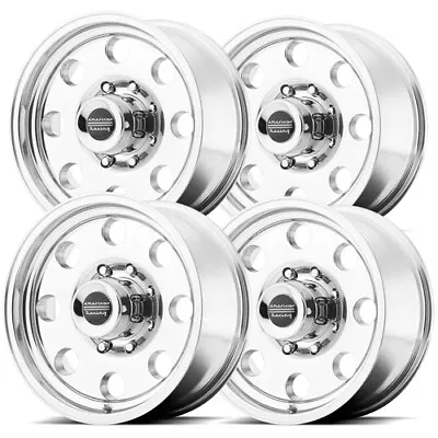 (4) American Racing AR172 Baja 16x10 5x135 -25mm Polished Wheels Rims 16  Inch • $895.96