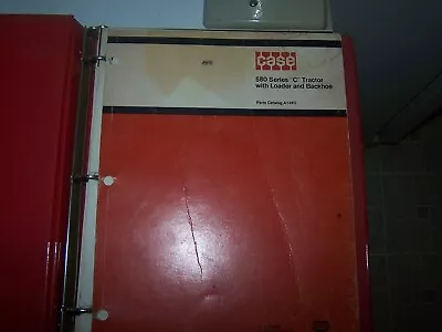 $59 • Buy CASE 580 Series  C  Tractor With Loader And Backhoe PARTS CATALOG A 1283