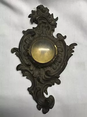 $330.28 • Buy Late 18th Early 19th Century Miniature French Gilt Brass Cartel Wall Clock Case.