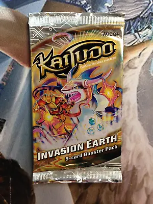 Duel Masters/Kaijudo  Invasion Earth  9-Card Sealed Booster Pack X1 • $8.95