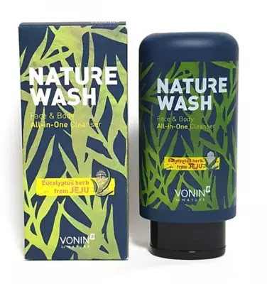 Vonin Nature Wash Face & Body All-in-one Cleanser 300ml For Men K-Beauty • $29.99