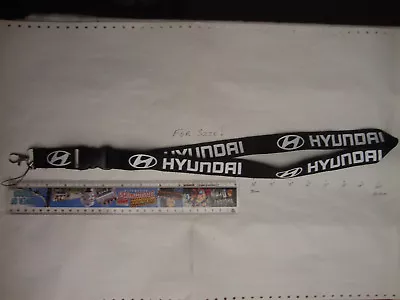 Lanyard Hyundai (Black) Design Neck Strap ID Security Card USB Stick Keys Etc • $7