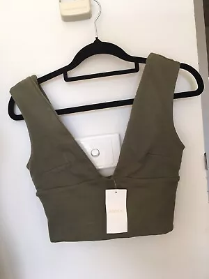 KOOKAI Algae Bobby Crop Top Sz 1 BNWT • $9.99