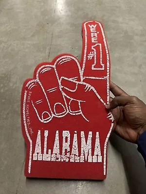 Alabama Crimson Tide Foam Finger Vintage 1993  • $15