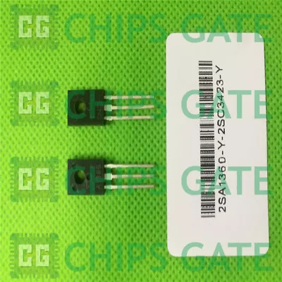 5 Pair 2SA1360-Y & 2SC3423-Y A1360-Y C3423-Y Toshiba Audio Transistors Ne • $4.50