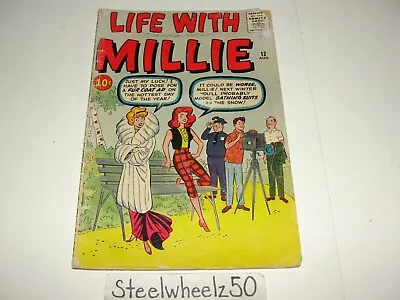 Life With Millie #12 Marvel Comics Atlas 1961 The Model Silver Age Romance Humor • $49.99