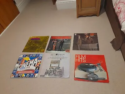 Collection Of 6 Film Movie Themes Vinyl LPs Records War Spy Foreign James Bond • £4.99