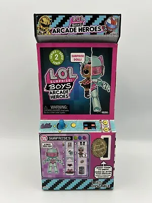 2021 LOL Surprise Boys Arcade Heroes Doll 15 Surprises Series 2 Set/individuals • $19.99