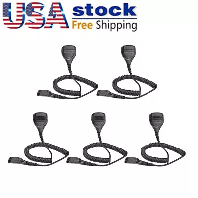 5x Speaker Microphone For Radio XPR7550 DGP8550 APX8000 APX6000 APX7000 XPR6550 • $84.90