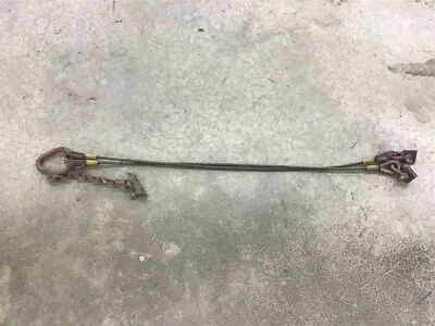 American Rigger's Supply 9-87 Two Leg Wire Rope Slings 4 Length 3/8  Diameter • $115