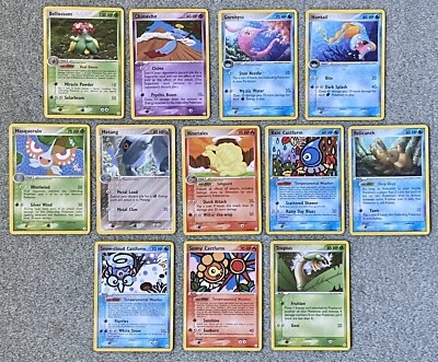 £18 • Buy Complete Pokemon TCG Ex Hidden Legends 12 Non Holo Rare Cards Joblot Bundle
