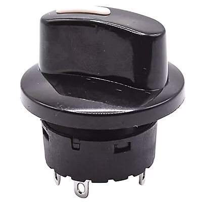 HQRP Rotary Switch With Knob 120V 8A 1-Pole 6-Way SP6T • $5.95