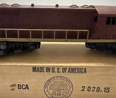 Lionel Vintage 1955 #2028 O Gauge Pennsylvania Diesel Locomotive - With Orig Box • $111.50