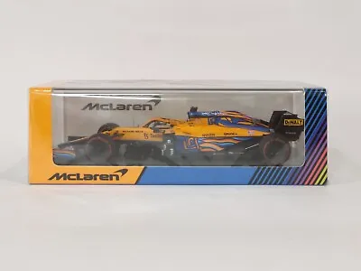 Spark 1:43 Daniel Ricciardo McLaren F1 Team MCL35M 2021 Abu Dhabi GP S7854 • $119.99
