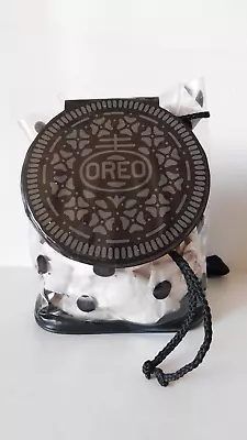 Vintage Oreo Plastic Child's Backpack Adjustable Drawstring Purse-snap Enclosure • $18.95