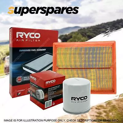 Ryco Oil Air Filter For Ford Falcon Outback Ute Van XG 6cyl Petrol 1995-03/1996 • $81.95