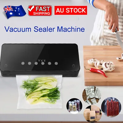 Vacuum Sealer Machine Fresh Dry Wet Food Saver Storage With Bags Built-in Cutter • $27.99