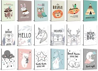Kids Room Baby Nursery Wall Art Decor Canvas Picture Print • £15.99