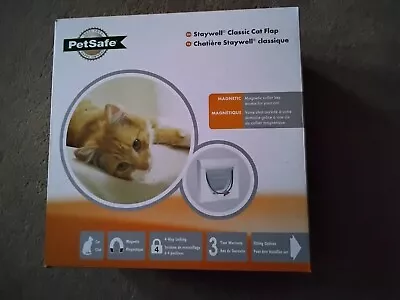£29 • Buy PetSafe 400EF Magnetic 4-Way Locking Cat Flap, White