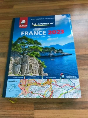 £15 • Buy France 2023 - Tourist & Motoring Atlas Multi-flex By Michelin