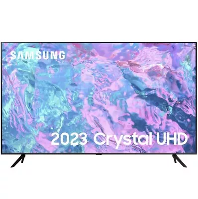 New Samsung UE65CU7100 65 Inch LED 4K Ultra HD Smart TV Bluetooth WiFi • £596.99