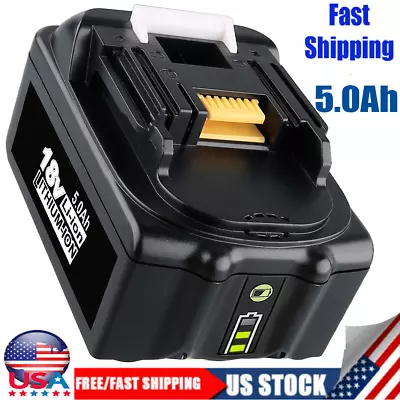 1/2 PACK For Makita 18V 5.0Ah Lithium-ion Battery MTL1805 BL1815 BL1830 BL1850 • $18.99