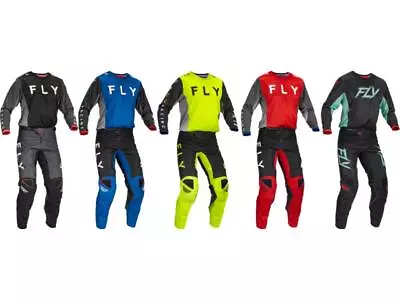 Fly Racing Kinetic Kore Jersey & Pant Combo Set MX/ATV Dirt Bike Riding Gear '23 • $115.53