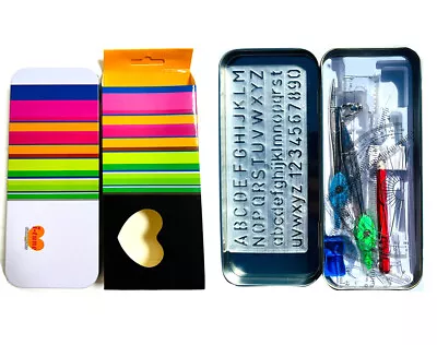£3.49 • Buy Math Set  Maths Geometry Set With Compass Ruler Protractor Squares Sharpene
