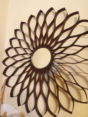$125 • Buy Mid Century Modern Metal Wall Mirror 