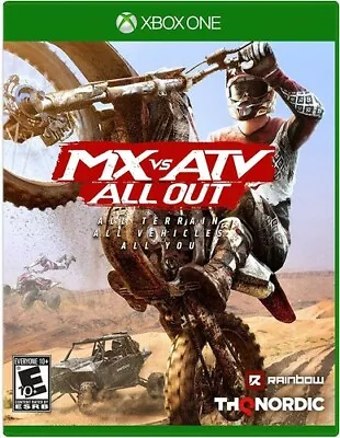 MX Vs ATV: All Out - Microsoft Xbox One • $7.99