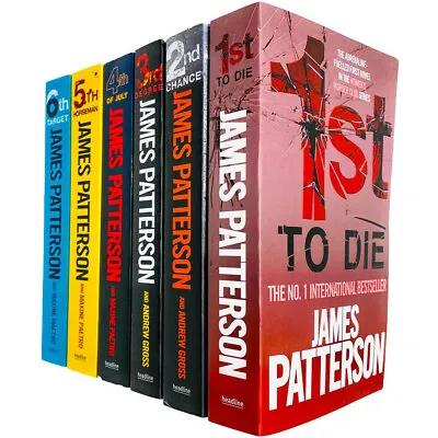 Womens Murder Club 6 Books Collection Set By James Patterson (Books 1 - 6) • $38.33