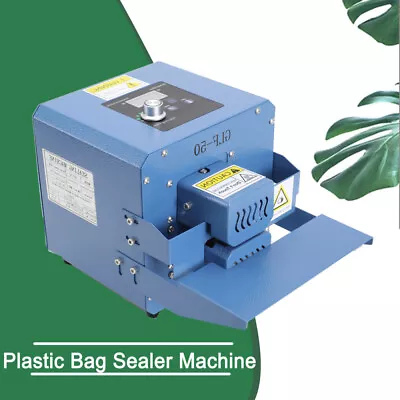 Automatic Commercial Heat Sealing Machine Industrial Plastic Bag Sealing Machine • $129.20