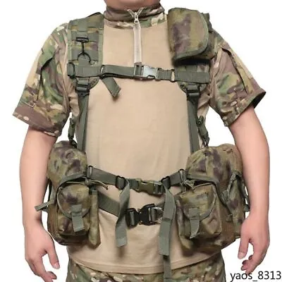 Russian SMERSH M1 Tactical Vest Chest Rig A-TACS FG Tactical AK Backpack • £95.99