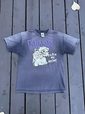 Misfits Y2k Vintage T Shirt  Die Die My Darling  Size Medium Beautiful Fade • $175