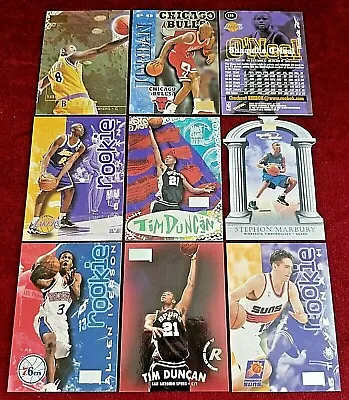 1996 1997-98 Skybox Premium Jordan Bryant Larger Than Life O'Neal Iverson Rubies • $3.94