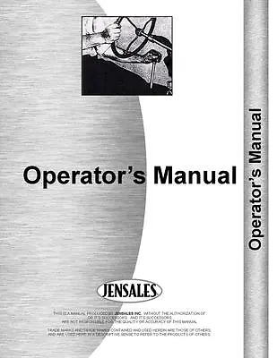 Massey Ferguson 200 Loader Attachment Operators Manual MH-O-MF200LDR • $14.99