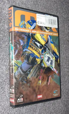 Motocross 1 DVD World Championship FIM 2007 MX1 Josh Coppins Kevin Strijbos NEW￼ • $17.47