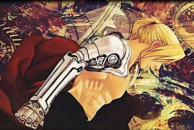 Fullmetal Alchemist Brotherhood Poster Poster 45x32cm • $16.24